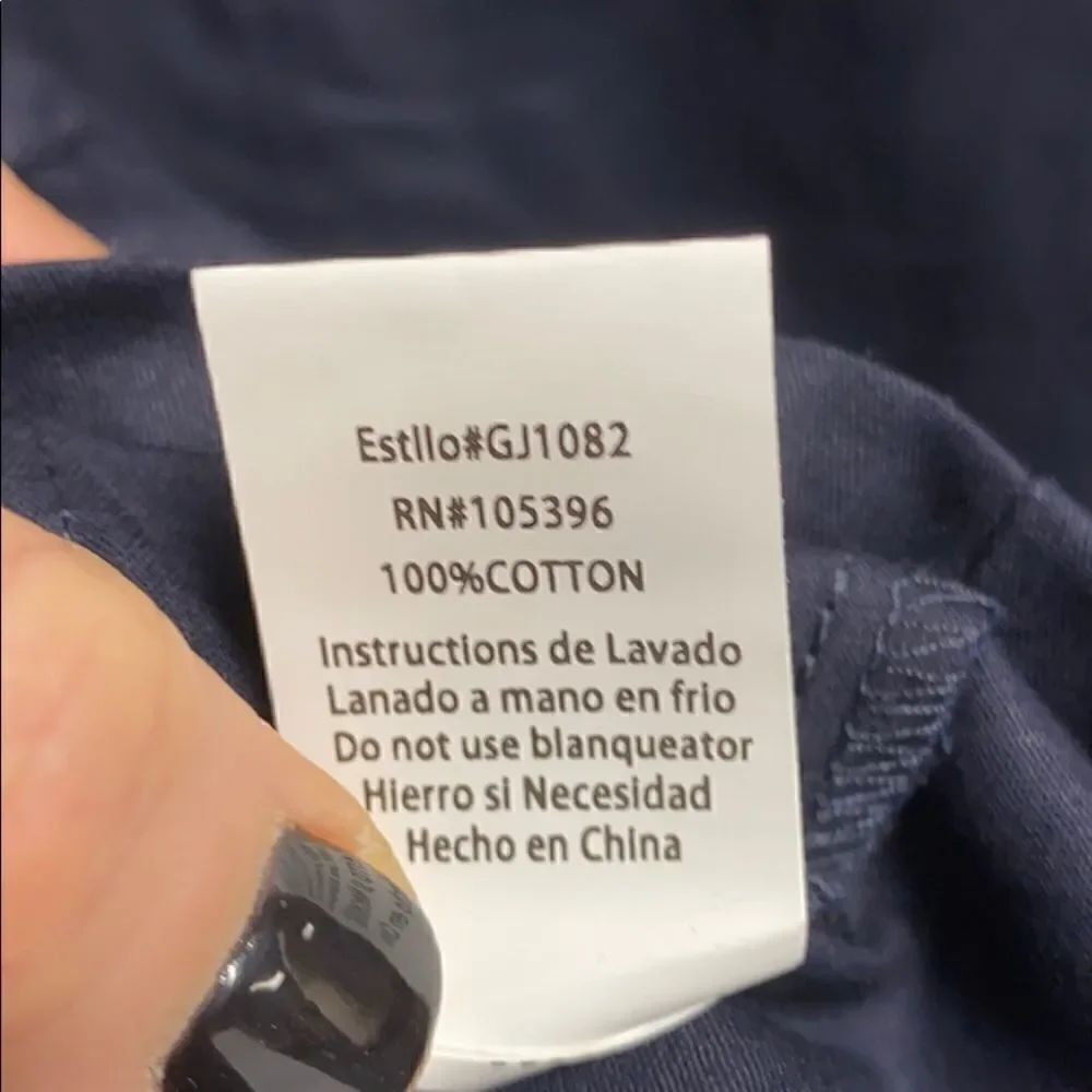C’ESTTOI Navy Full-Zip-Snap Utility Jacket - Picture 8 of 8
